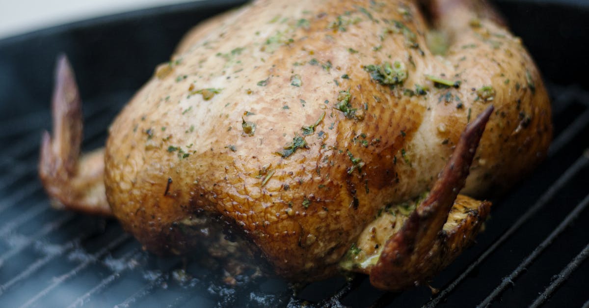 Is roasting a whole duck something a beginner should avioid? - Roasted Chicken on Black Charcoal Grill