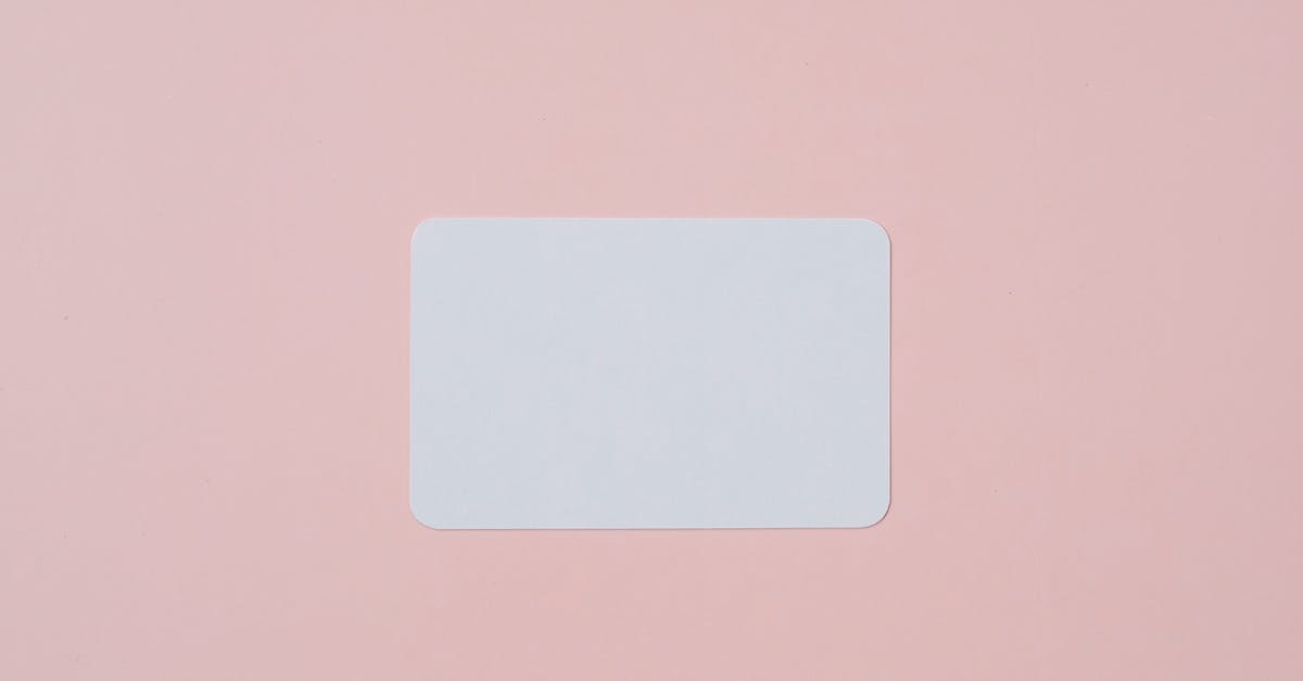 Is there a name for fried evaporated milk? - White visiting card with empty space for data placed on light pink background