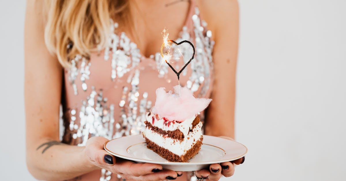 Is there a non-penetrative method for checking cake doneness? - Woman in White Floral Dress Holding White Ceramic Plate With Pink Cake