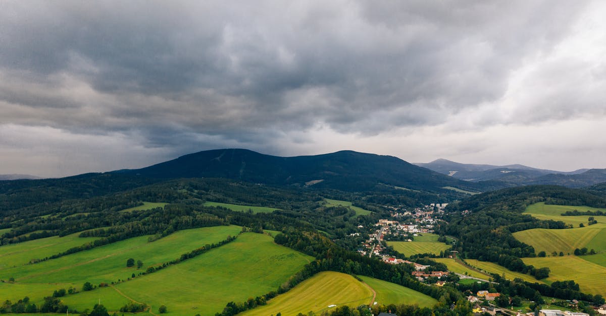 Is there a way to experience pepper's endorphins effects without the burning sensation? - Aerial Photo of A Town And Its Surrounding Landscape Under Cloudy Sky