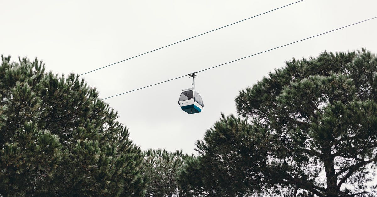 Is there a way to incorporate air into a gel made from starch and will the pockets of air stay when dehydrated? - From below of modern cable car over green trees under cloudy sky in daylight