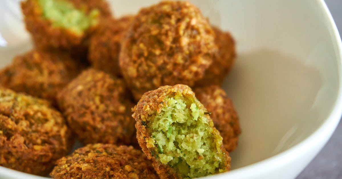 Is there a way to make falafel without deep frying? - Close Up Photo of Fried Falafel 