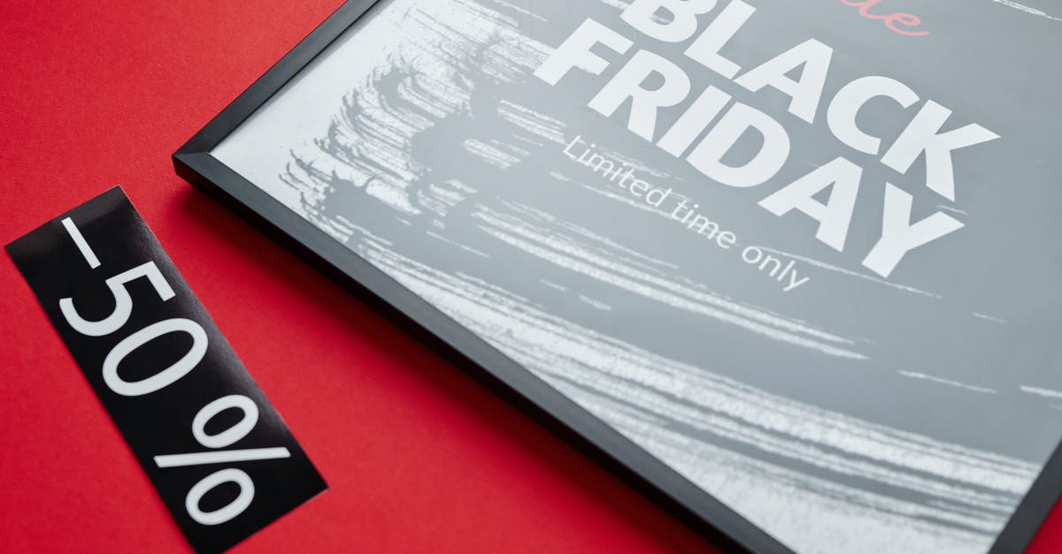 Is there an upper time limit when simmering stock? - Black Friday Sale Text on Red Background