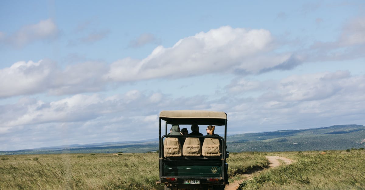 Is there any way to sous-vide without a machine - Faceless tourist riding on car through meadow