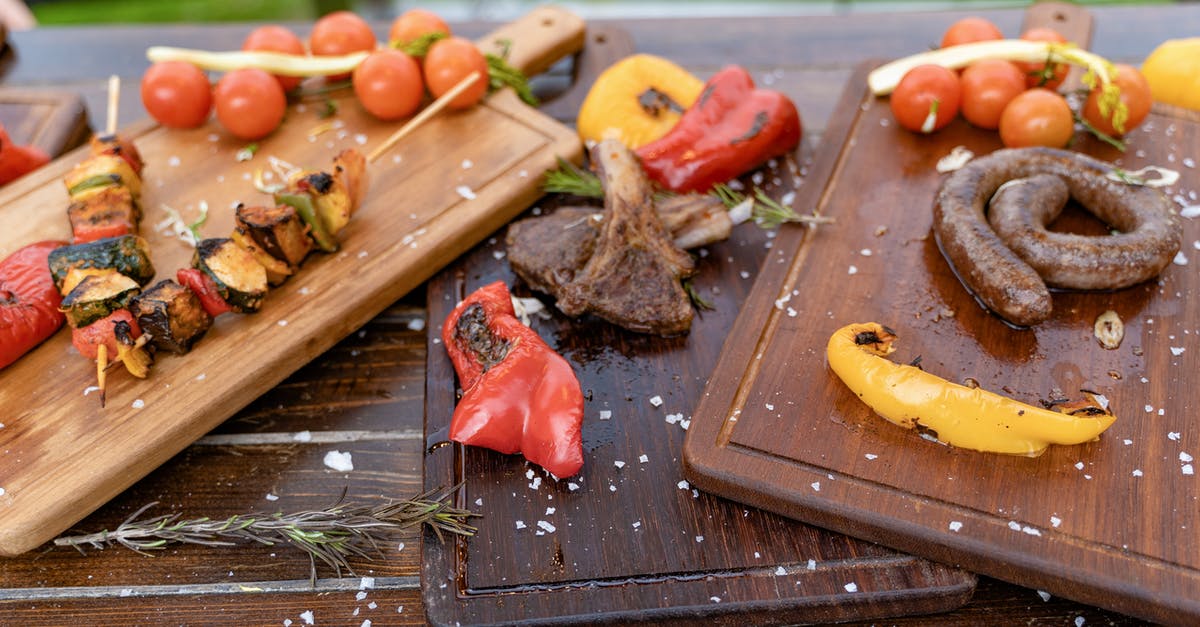 Is this cooking method likely to yield a tasty pork chop? - Close-Up Photo Of Meat On Wooden Chopping Board