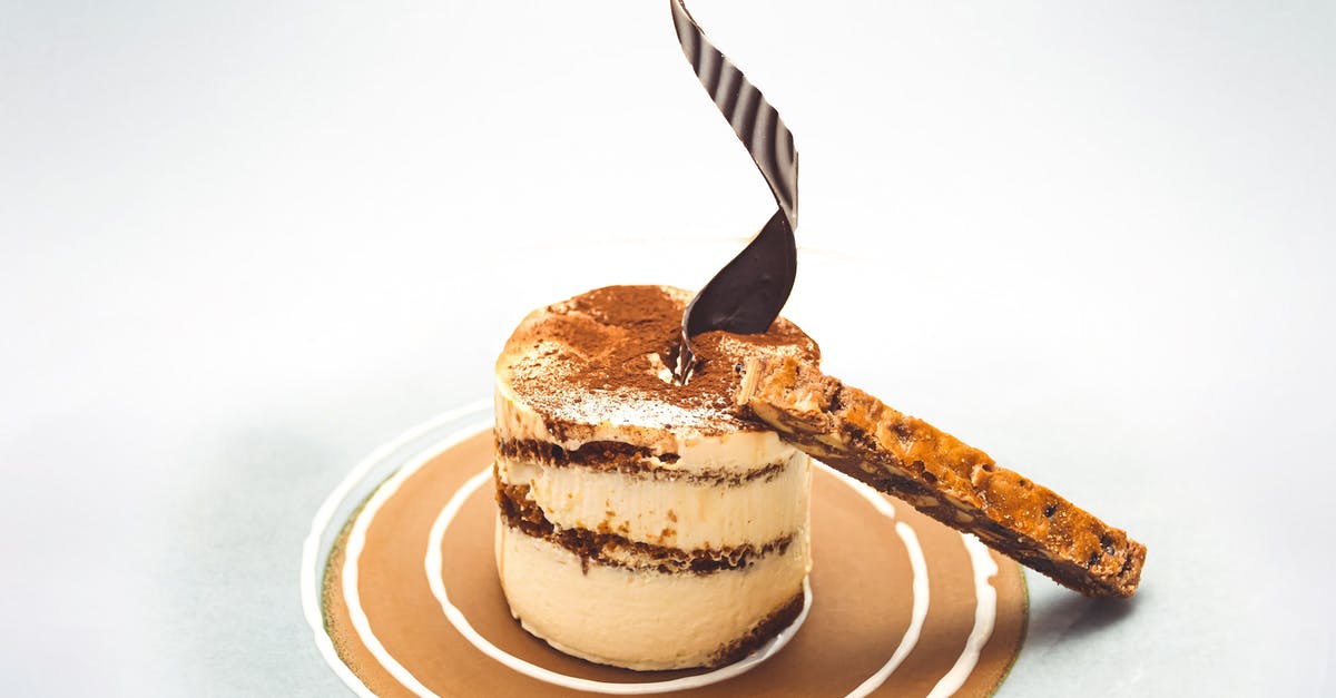 Is this siphon based recipe for mousse au chocolat trying to whip the cream? - Close-up Shot of a Beautiful Cake Presentation