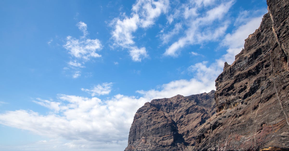 Is Torta de Santiago supposed to be very moist? - Maestose scogliere gigante Los Gigantes vulcanico,Tenerife mountains