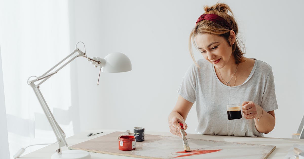 Is weak coffee more likely to be bitter? - A Woman Holding a Cup of Coffee while Painting