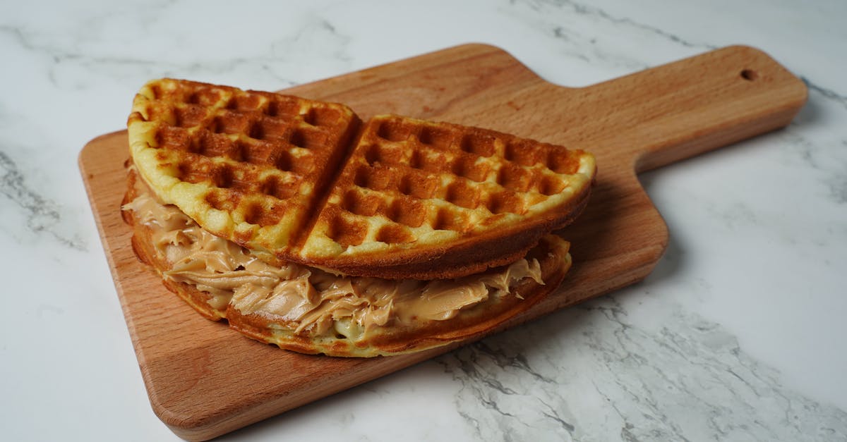 Keeping a sugar solution in the fridge - Waffle on Brown Wooden Tray