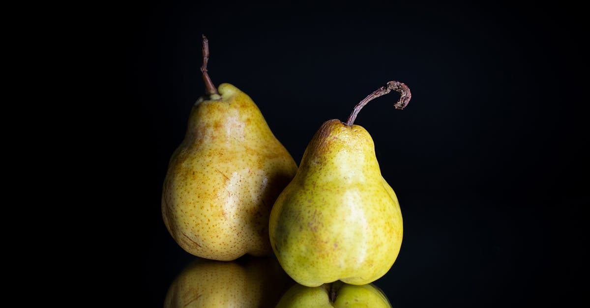 Keeping ripe pears for canning later - Close-Up Shot of Ripe Pears