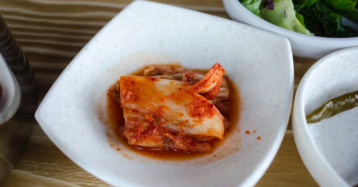 Kimchi / Mo-Chu Ka-roo? - Kimchi on a Saucer