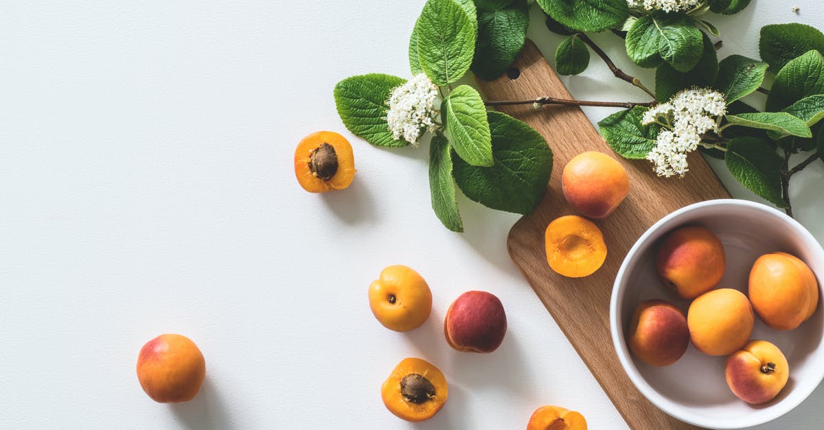 Konbu discoloration still edible? - Apricot Fruits on Bowl