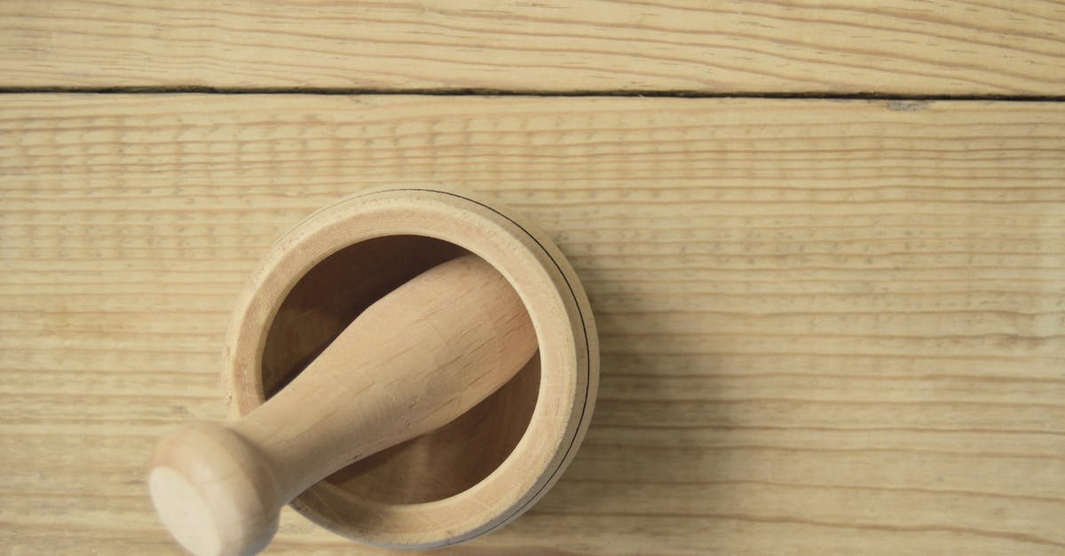 Large wooden mortar and pestle [closed] - Brown Wooden Pestle and Mortar