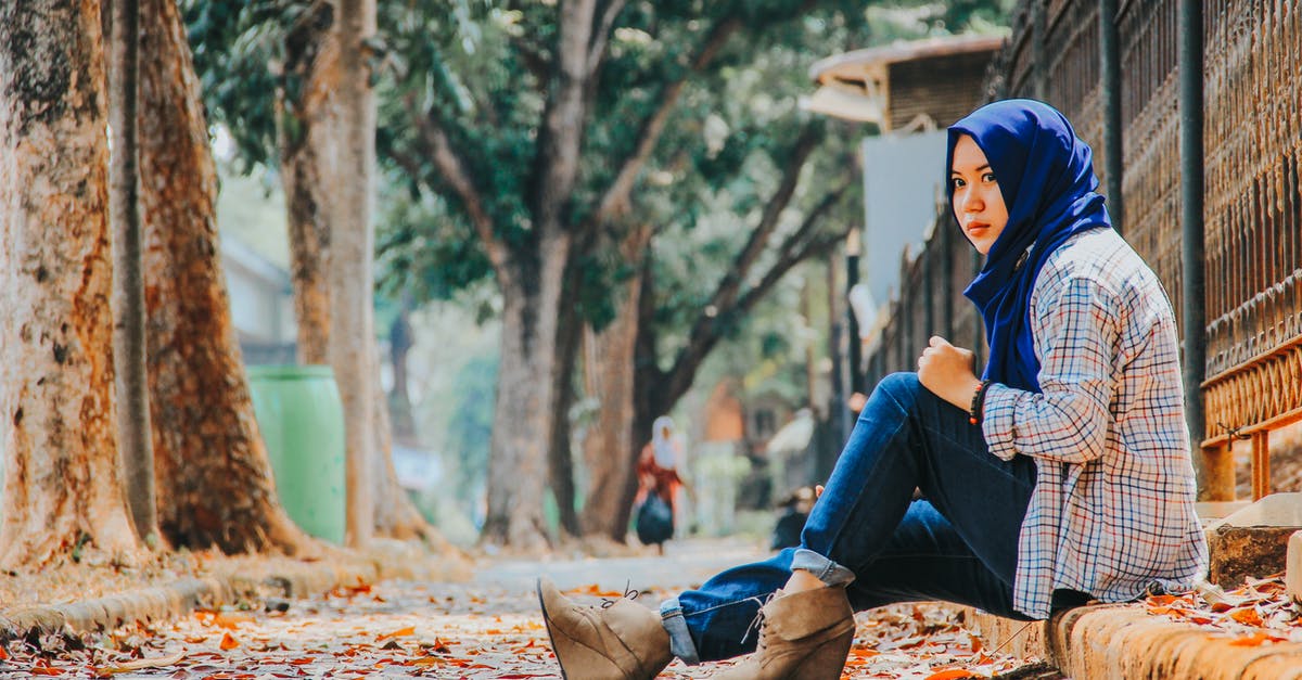 Leaves that fall off Brussels Sprouts, any reason not to cook? - Woman in Blue Hijab Sitting on Ground