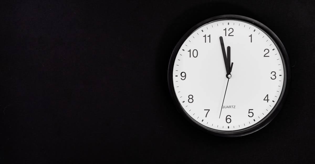 Left crockpot unplugged for about an hour [duplicate] - Black Round Analog Wall Clock On Black Background