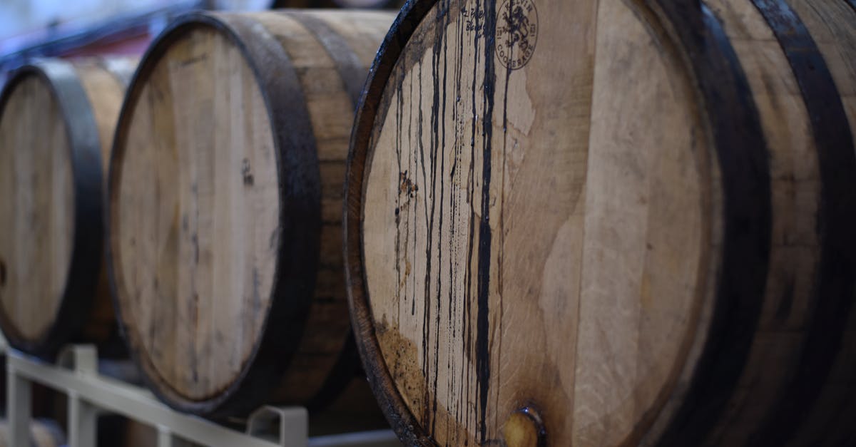 long term wine storage - Barrels on Trailers