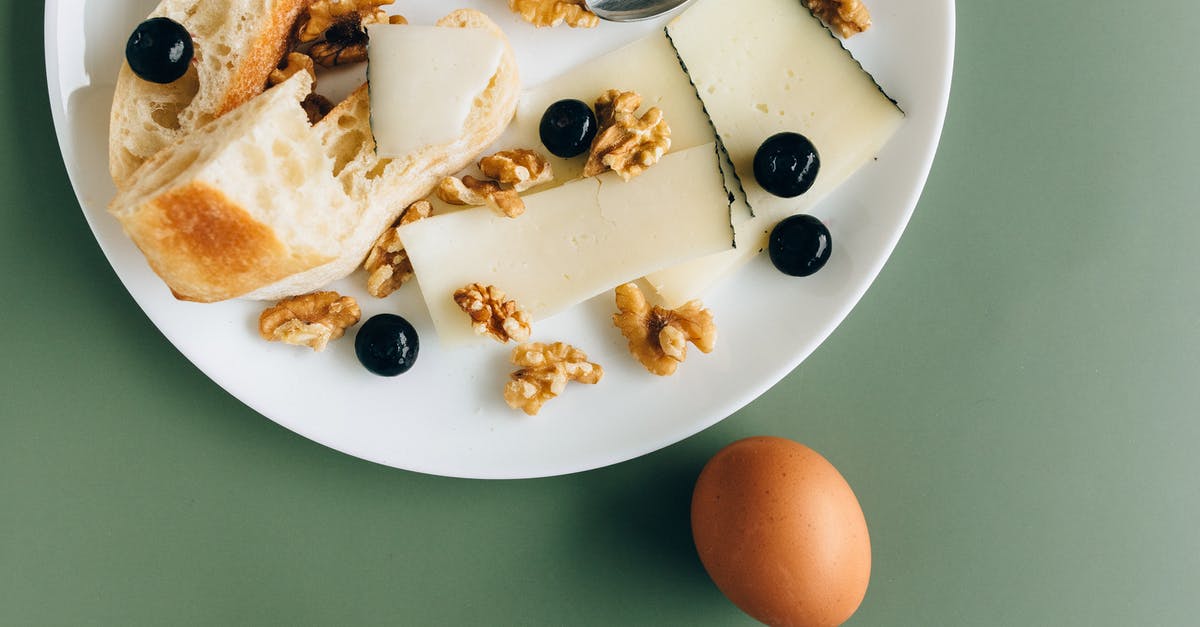 Looking for an Italian cheese similar/identical to the French Brie - Bread on White Ceramic Plate