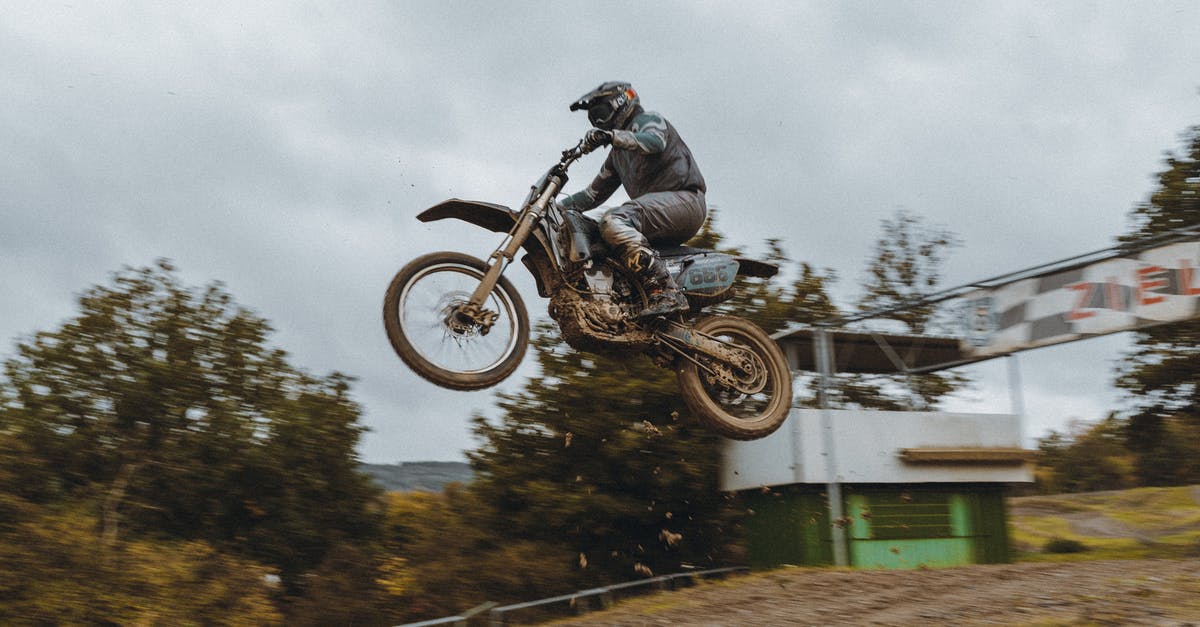 Making madeleines without the special pan? - Motorbike Rider Making Stunt Jump