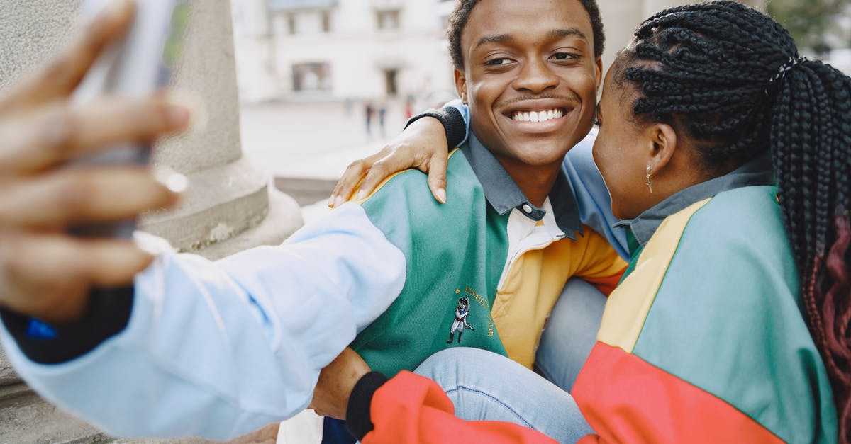 Making (or substitute for) ricotta cheese? - Happy Couple Hugging Making Selfie