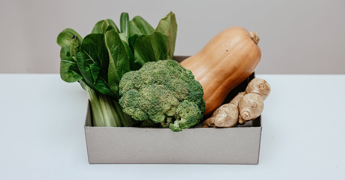 Making vegetables (those with leaf) more "crunchy" (bite/tear off easily) - Fresh Vegetables in a Box