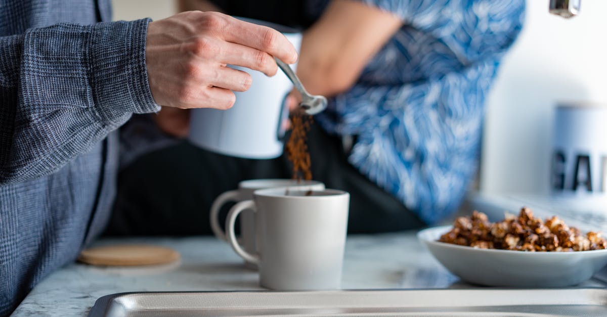 Making your own drink powders? - A Person Making Coffee