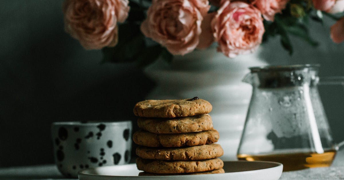 Matcha tea chocolate ganache - Baked Cookies