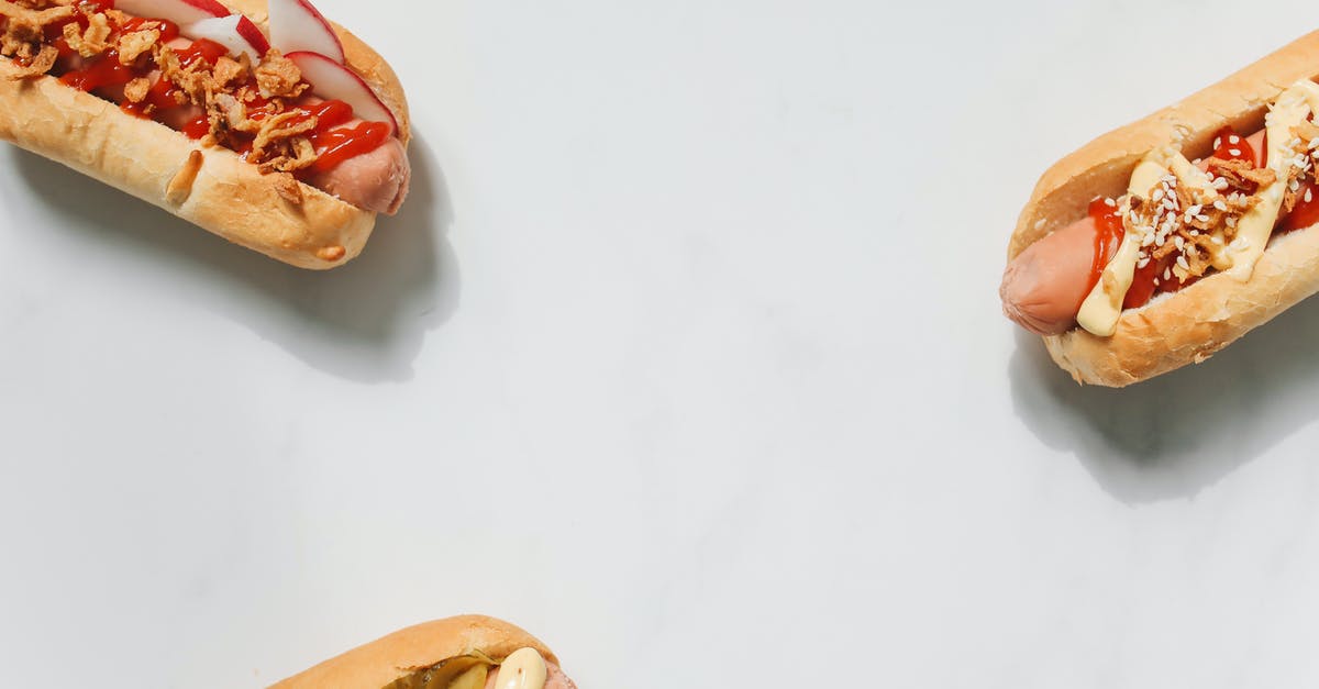 Mayonnaise Substitutes - Photo of Hotdog Sandwiches on White Background