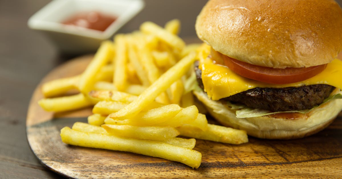 Meat defrosting too fast - Btl Burger With Fries