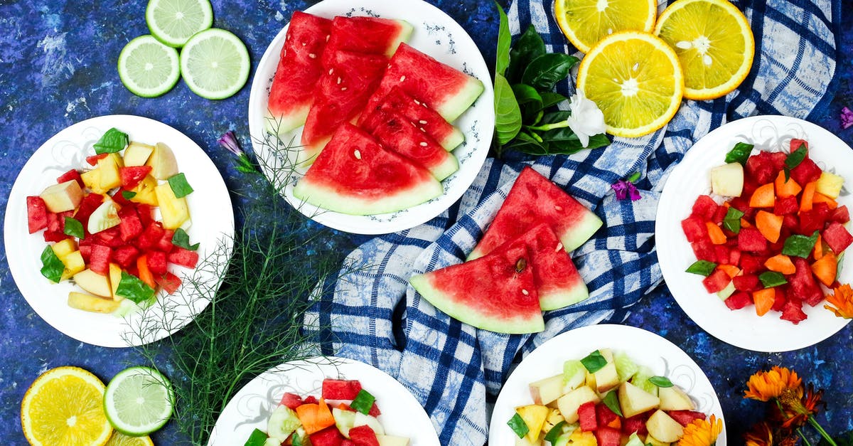 Melon buying tips - Sliced Lemon on White Ceramic Plate