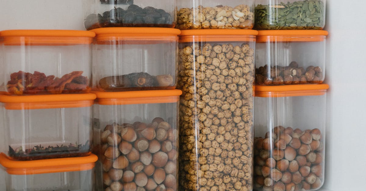 Microwave cooking time with porcelain/stoneware container rather than plastic - Assorted Food in Clear Glass Containers