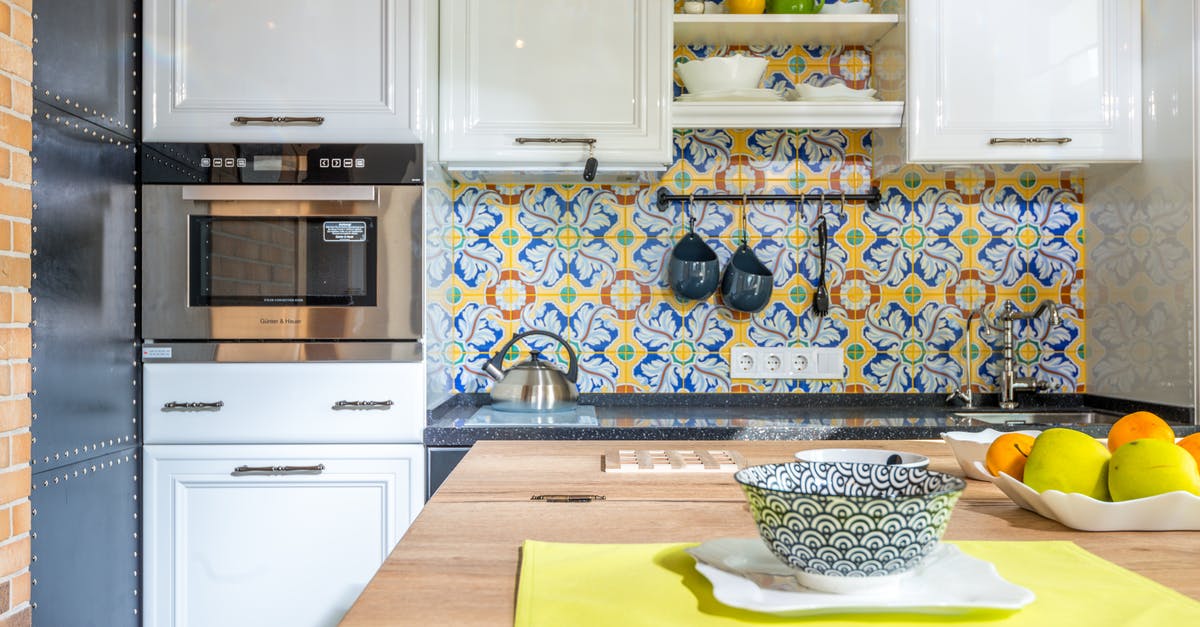 Microwave friendly utensils, what qualifies as - Table with bowl in kitchen