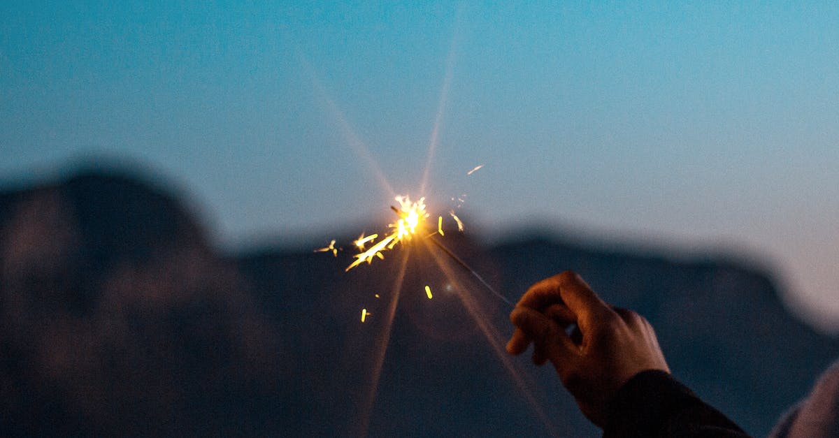 Microwaving M&Ms produces sparks - A Lit Flare Light On Hand