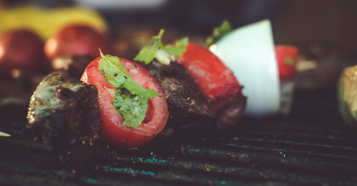 Minced beef or lamb clumping - how to stop it - Kebab on Black Metal Grill