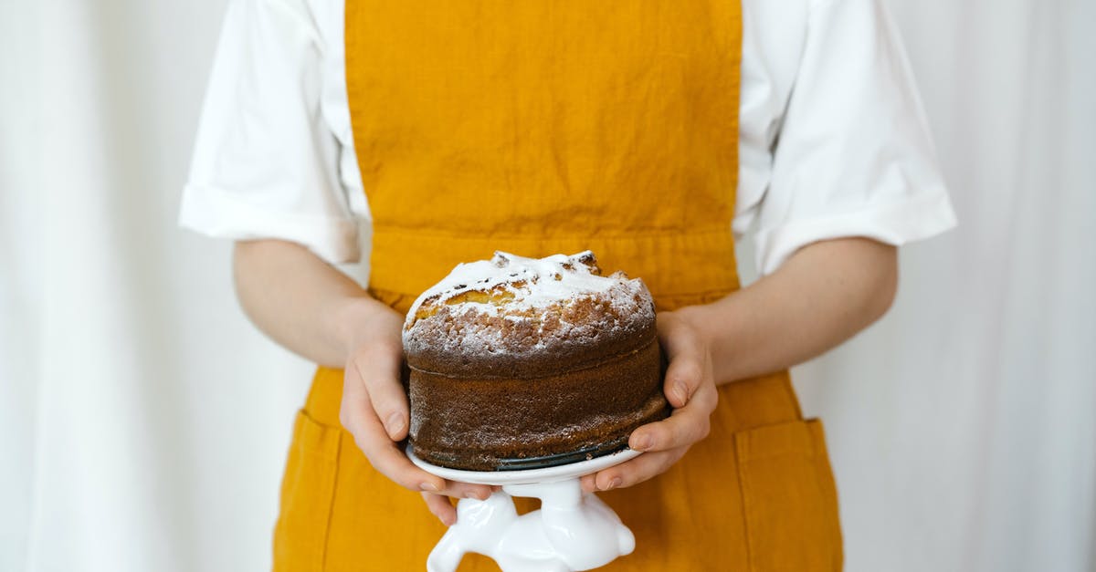 Mixing cooking chocolate with normal chocolate - Person Holding Chocolate Cake on White Ceramic Plate