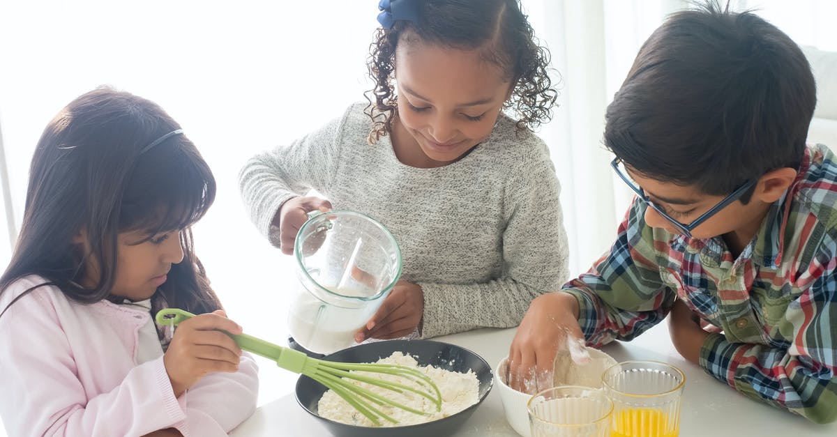 Mixing Ghee with Other Ingredients - Children Cooking Food