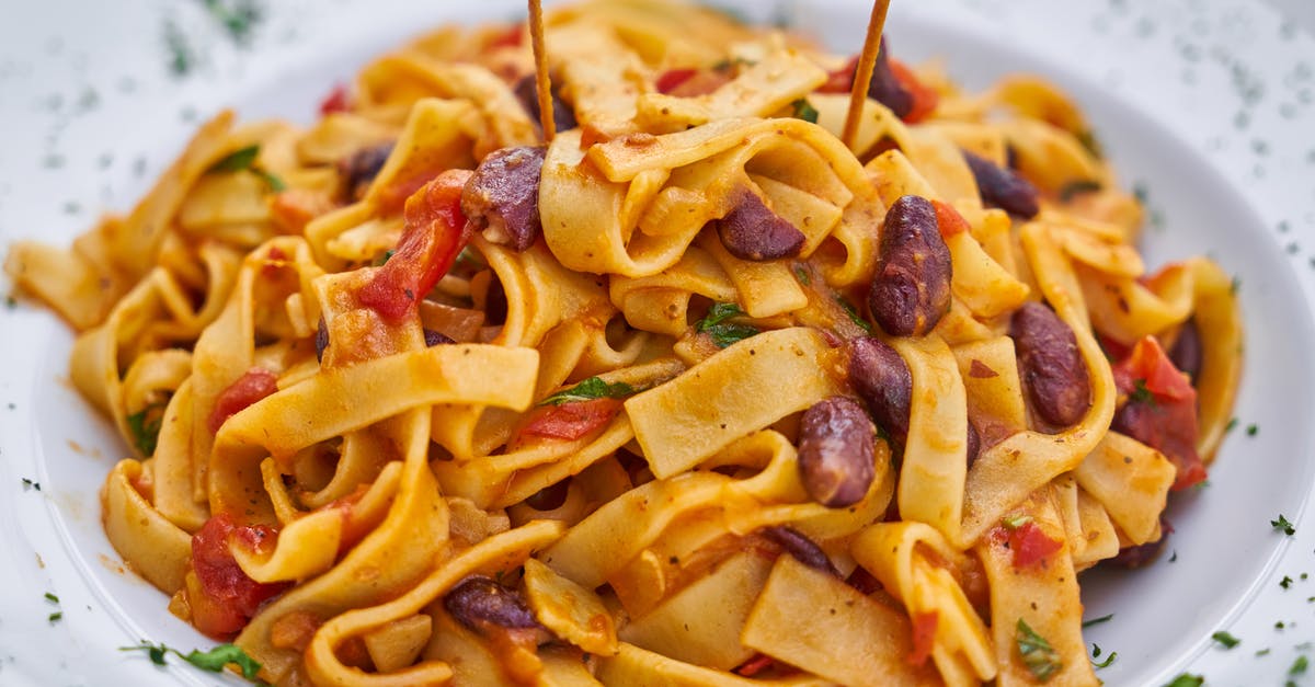 Most energy-efficient way to cook beans - Pasta on White Plate on Focus Photo