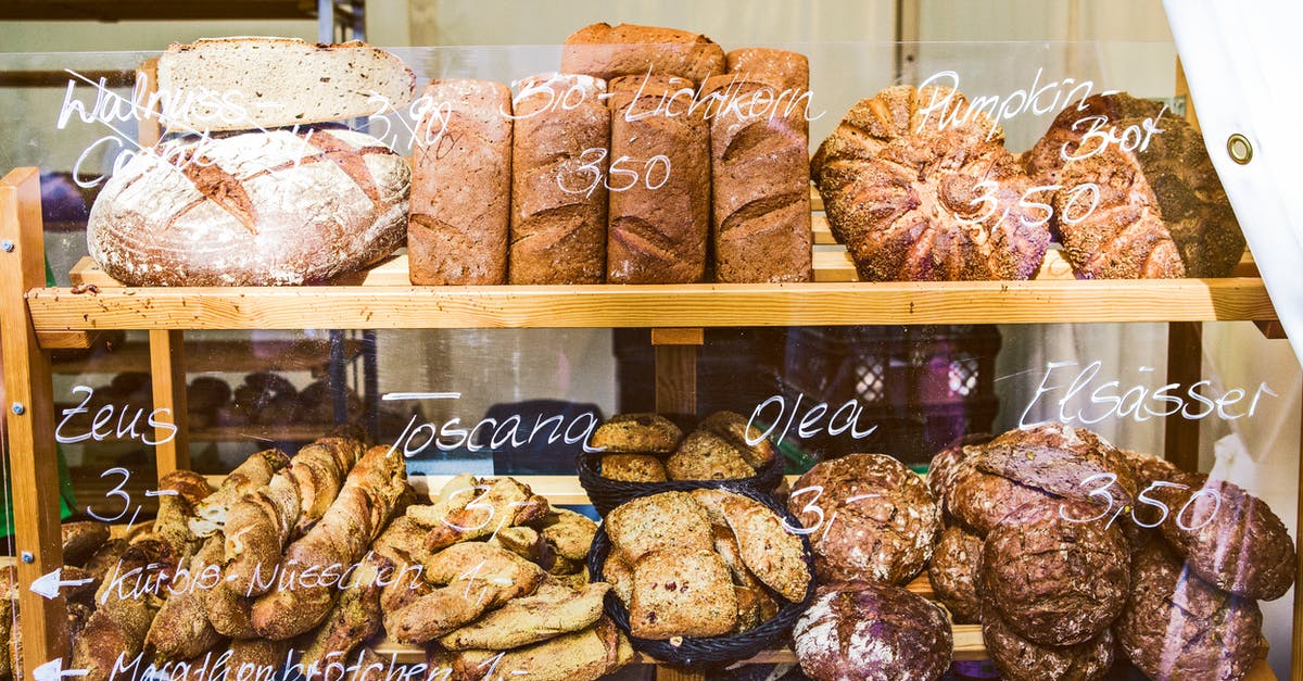 My stock is too sweet - Brown Wooden Rack With Baked Bread Displayed