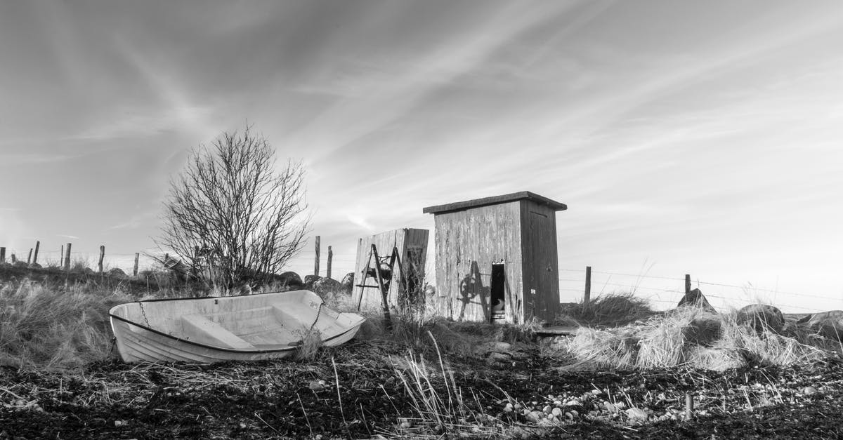 Naturally occuring mono- and diglycerides? - Grayscale Photo of Wooden House Near Bare Trees