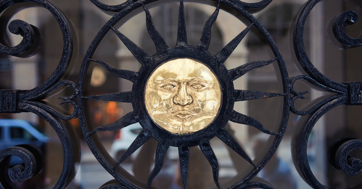 New cast iron skillet came out rusty after seasoning - Free stock photo of art, gate, gold