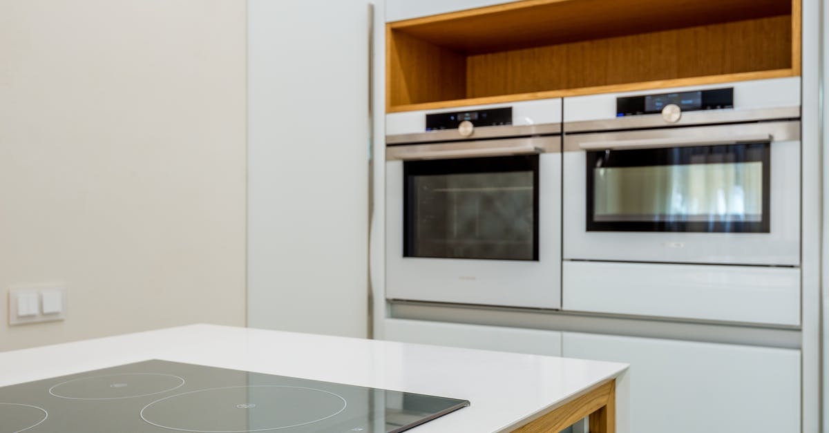 New Oven in the US, Which would home cooks prefer? - Interior of contemporary light kitchen with white ovens and clean new stove in modern apartment