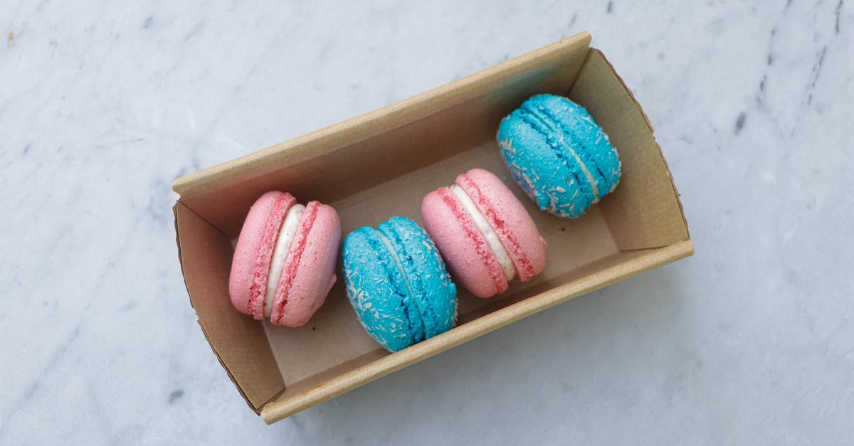 Non-melting fruity filling for cookies - Macaroons in a Box