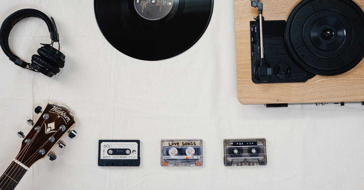 Non-plastics storage suggestions - Black Vinyl Record on White Table