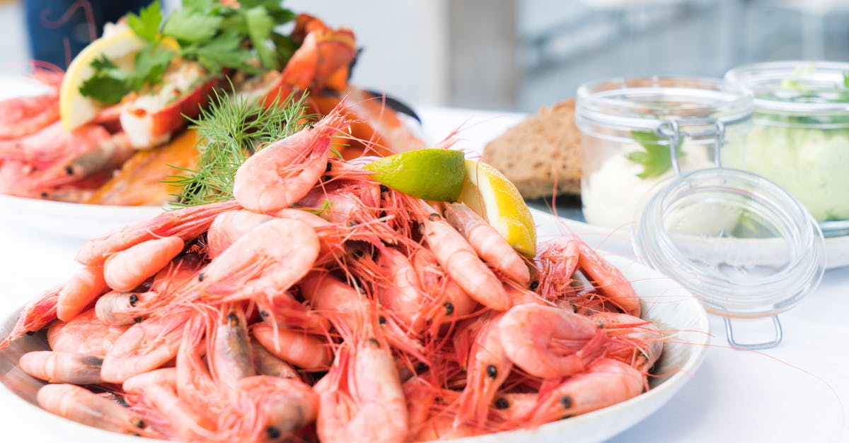 Non-shellfish Shrimp Substitutes? - Boiled Shrimps