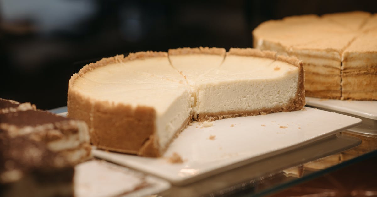 Not getting the creamy result beating butter and sugar - Sliced of Cake on Stainless Steel Tray