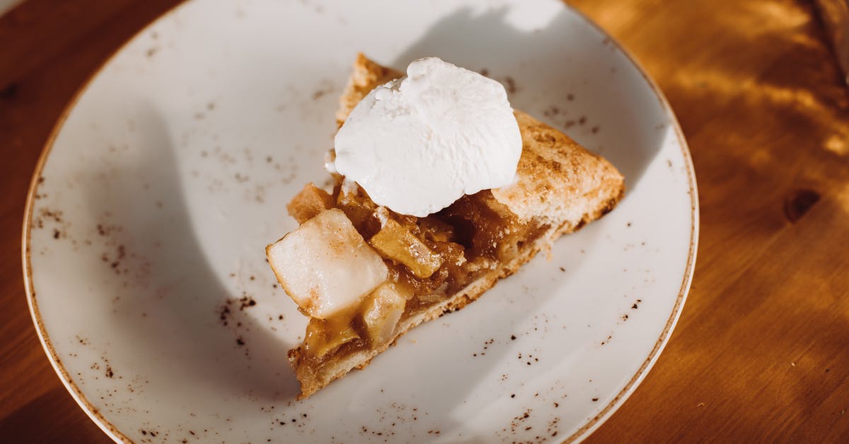 Not getting the creamy result beating butter and sugar - Bread With White Cream on White Ceramic Plate