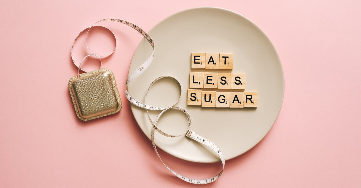 Obtaining flavour with less fat/sugar/salt - Scrabble Tiles on a Plate 