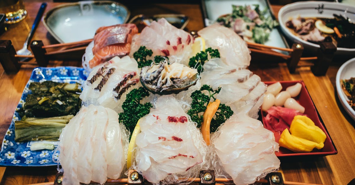 On the topic of eating raw fish and sashimi [duplicate] - Variety of Sashimi and Appetizers