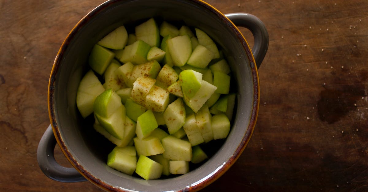 Other apple varieties for a Granny Smith fan - Sliced Apples in Ceramic Bowl