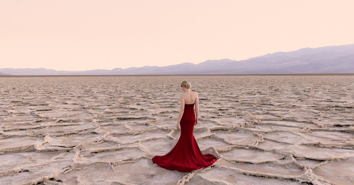 Overly salted sauerkraut - Woman in a Red Dress in a Desert