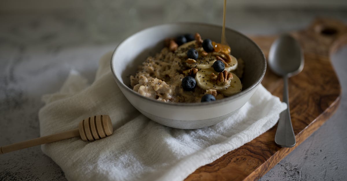 Overnight oatmeal still underwater? - Brown Peanuts on White Ceramic Bowl